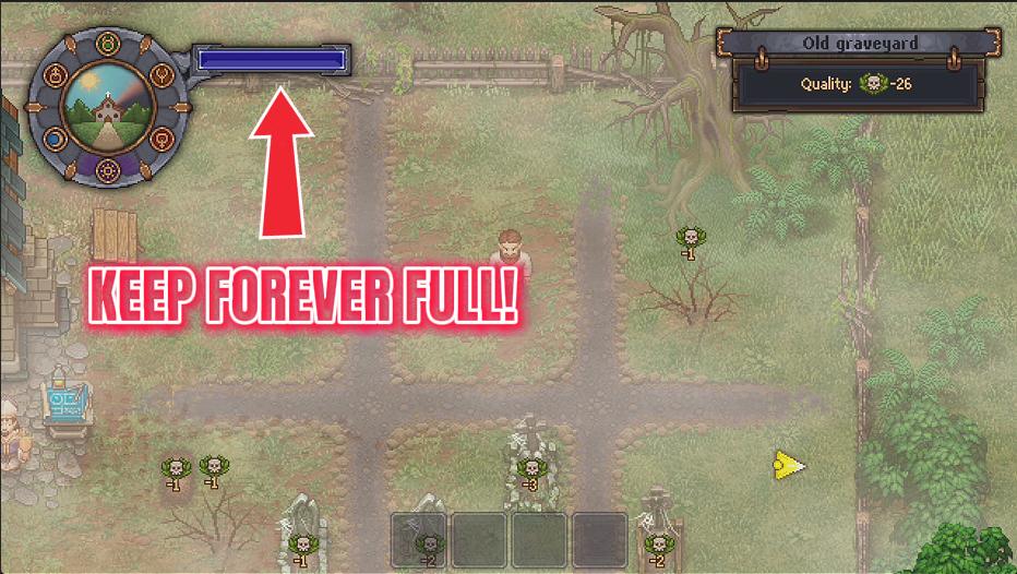 Graveyard Keeper — Second Wind (Endless Energy) (screenshot 2)